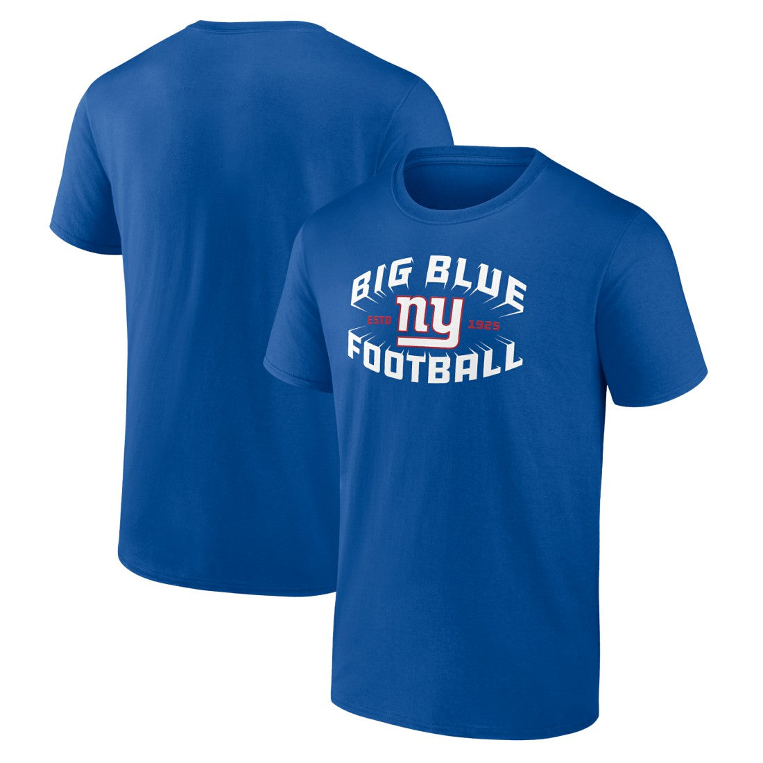 New York Giants Hometown Collection Sweep T-Shirt Royal | NFL