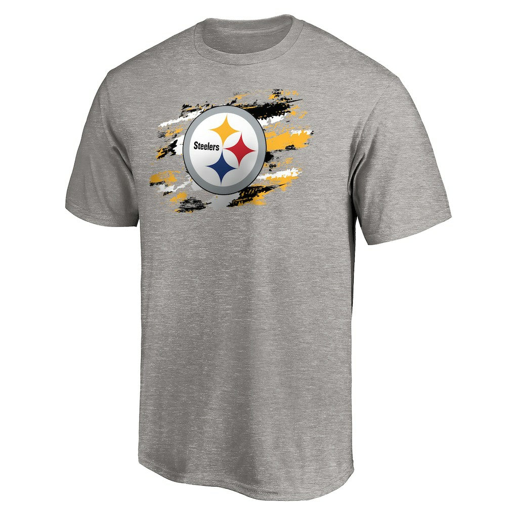 Pittsburgh Steelers True Color T-Shirt Heather Gray | NFL