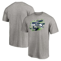 Seattle Seahawks True Color T-Shirt Heather Gray | NFL