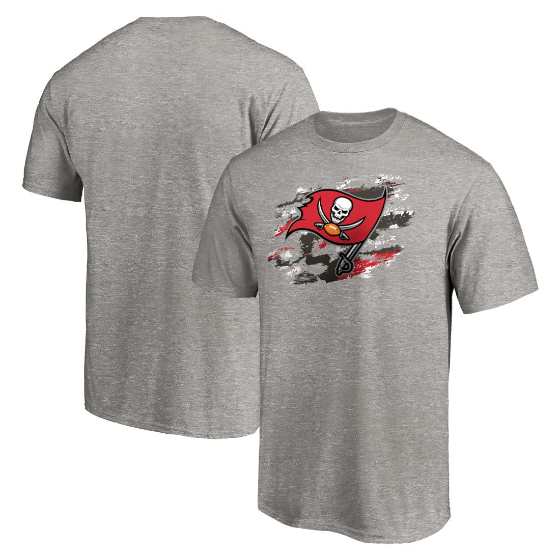 Tampa Bay Buccaneers True Color T-Shirt Heather Gray | NFL