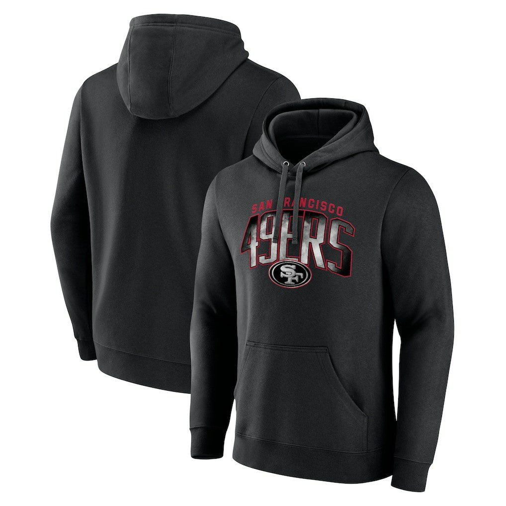 San Francisco 49ers Smoke Arch Pullover Hoodie Black | NFL