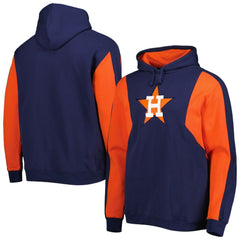 Houston Astros Mitchell & Ness Colorblocked Fleece Pullover Hoodie - MLB