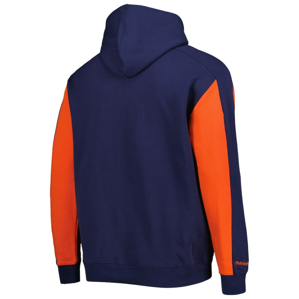 Houston Astros Mitchell & Ness Colorblocked Fleece Pullover Hoodie - MLB