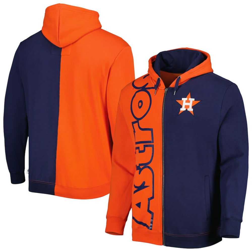 Houston Astros Mitchell & Ness Fleece Full-Zip Hoodie - MLB