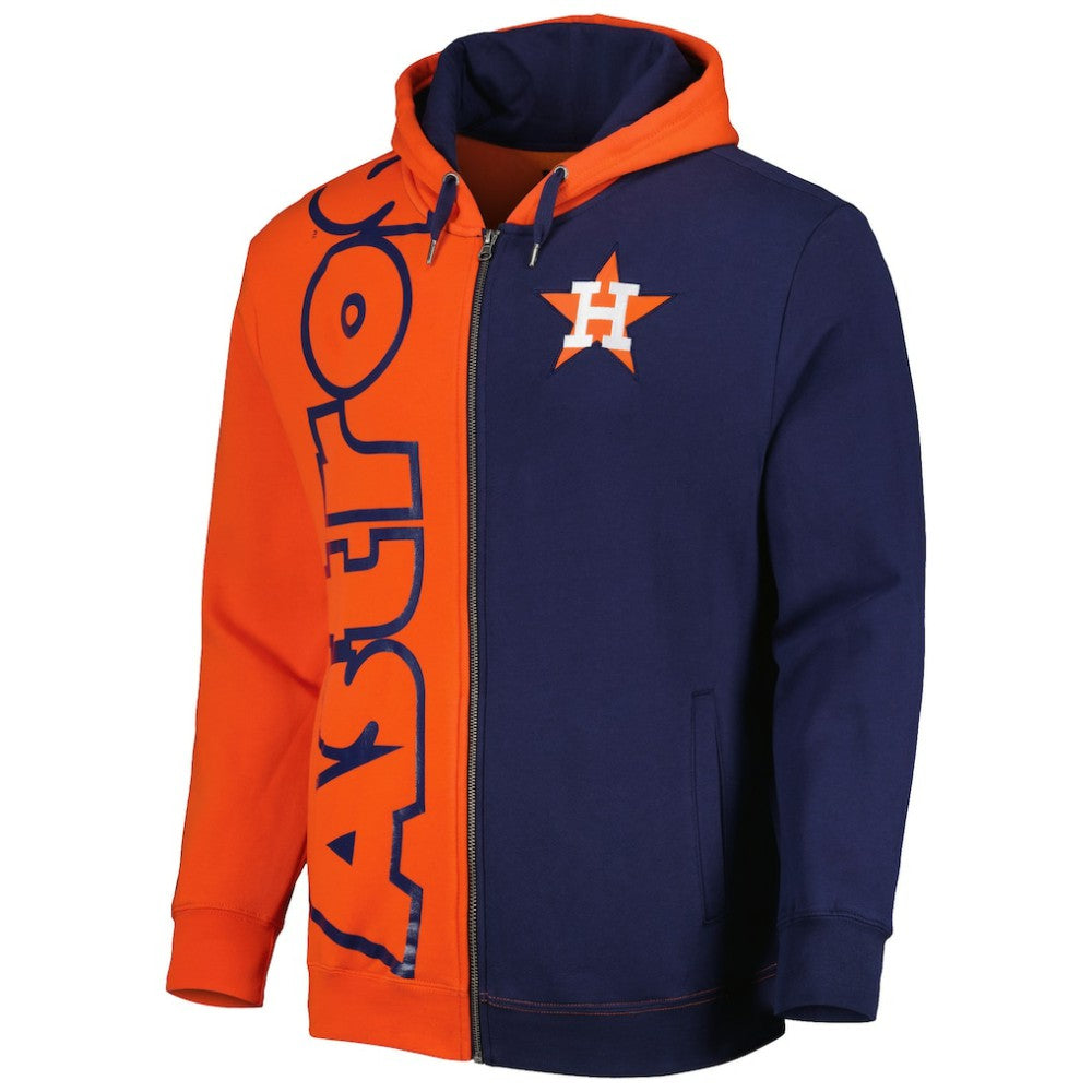 Houston Astros Mitchell & Ness Fleece Full-Zip Hoodie - MLB