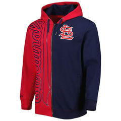 St. Louis Cardinals Mitchell & Ness Fleece Full-Zip Hoodie - MLB
