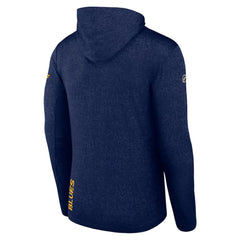 St. Louis Blues Fanatics Authentic Pro Lightweight Pullover Hoodie - Navy - NHL