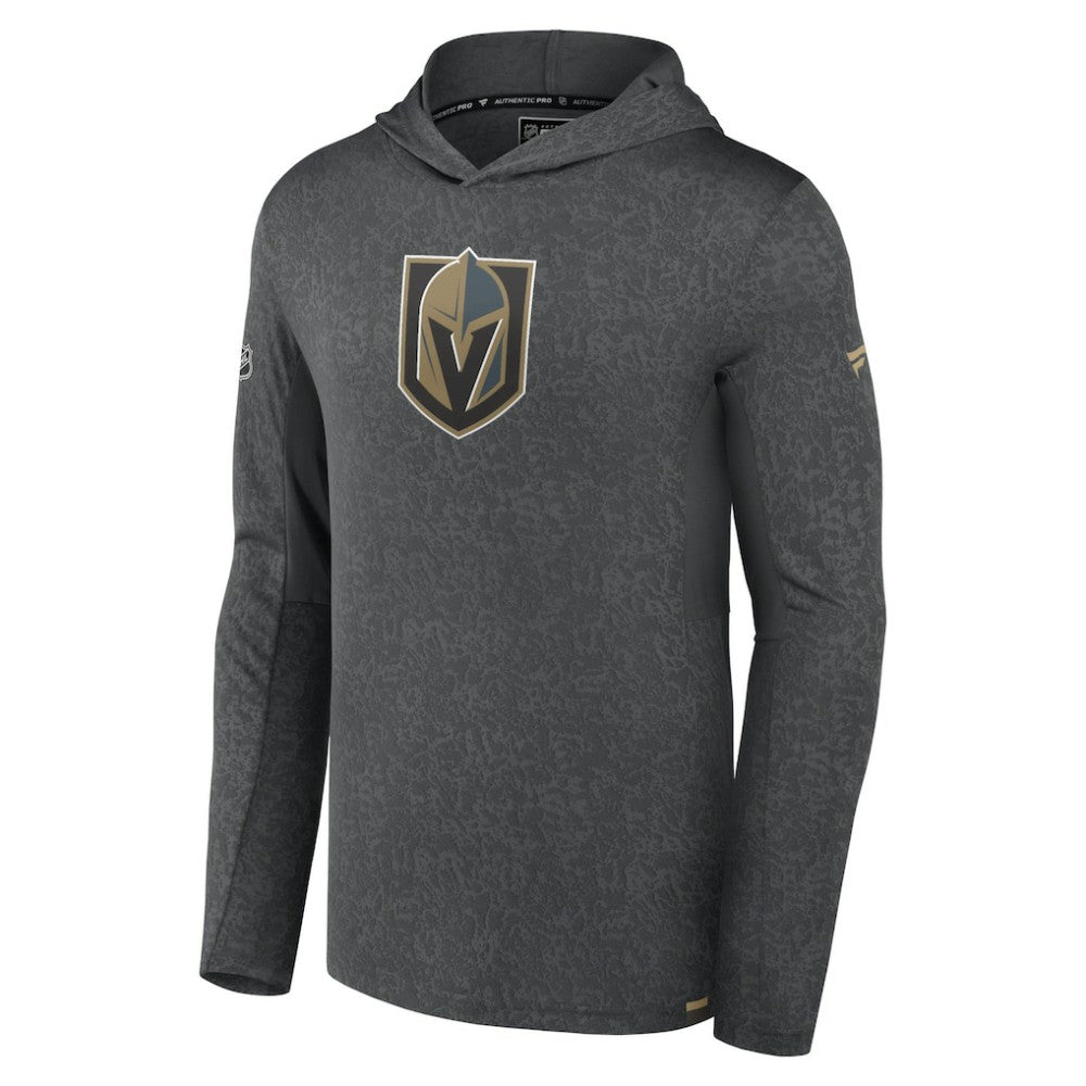 Vegas Golden Knights Fanatics Authentic Pro Lightweight Pullover Hoodie - Gray - NHL