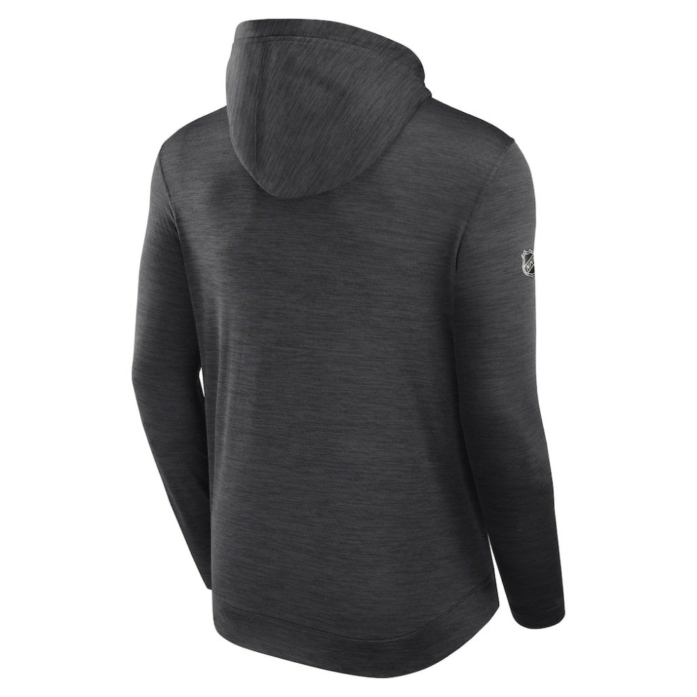 Boston Bruins Fanatics Authentic Pro Tech Pullover Hoodie - Heather Charcoal - NHL