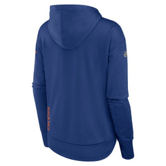 Edmonton Oilers Fanatics Women's Authentic Pro Scuba Full-Zip Hoodie - Royal - NHL