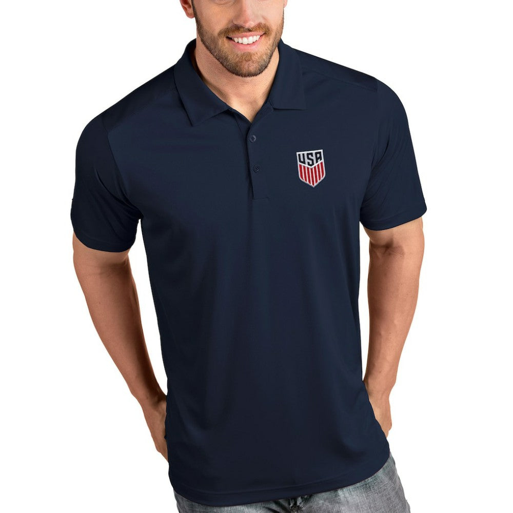 USMNT Antigua Tribute Polo Navy - FIFA World CUP