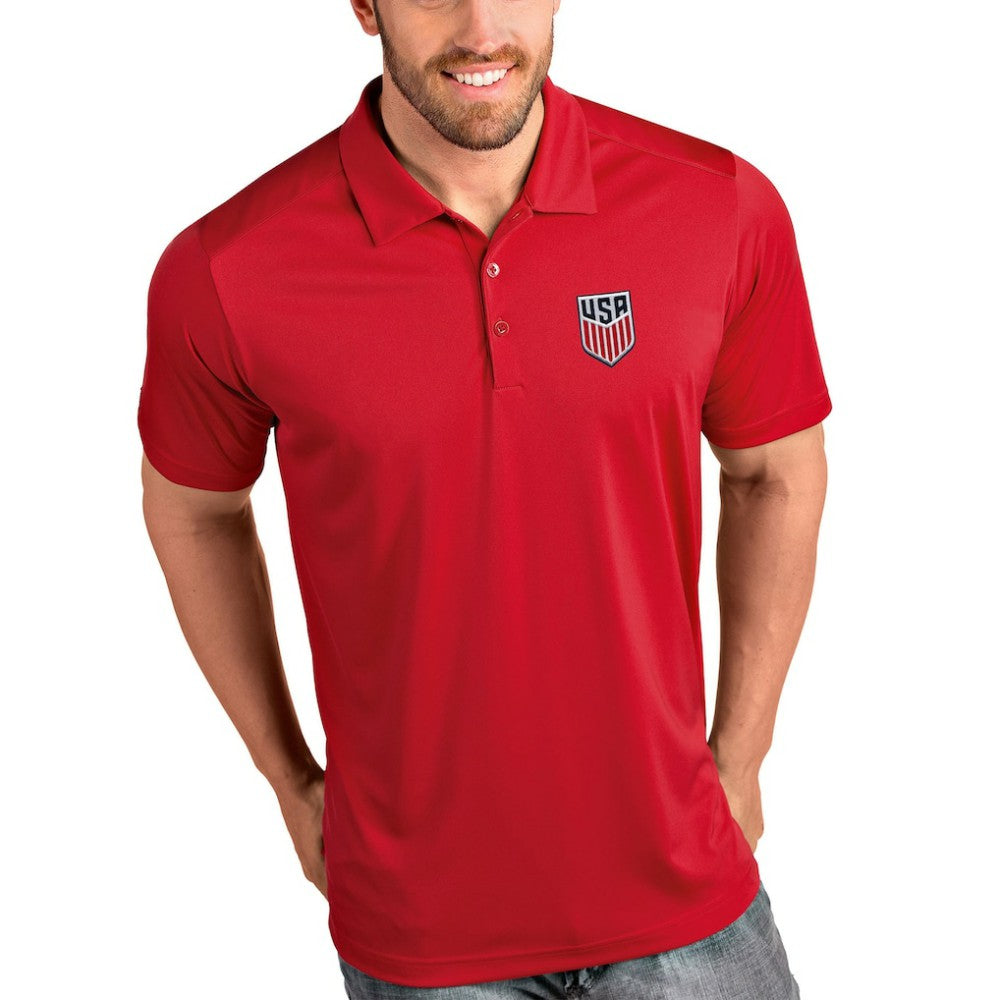 USMNT Antigua Tribute Polo Red - FIFA World CUP