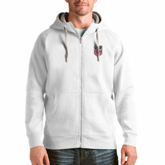 USMNT Antigua Victory Full-Zip Hoodie White - FIFA World CUP