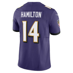 Kyle Hamilton Baltimore Ravens Vapor F.U.S.E. Limited Jersey Purple | Nike for Sale