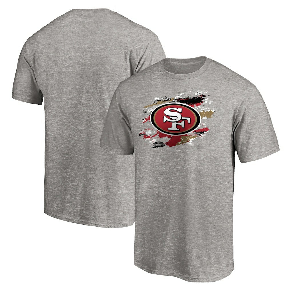 San Francisco 49ers True Color T-Shirt Heather Gray | NFL
