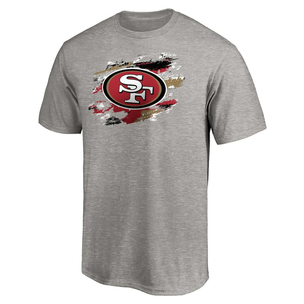 San Francisco 49ers True Color T-Shirt Heather Gray | NFL