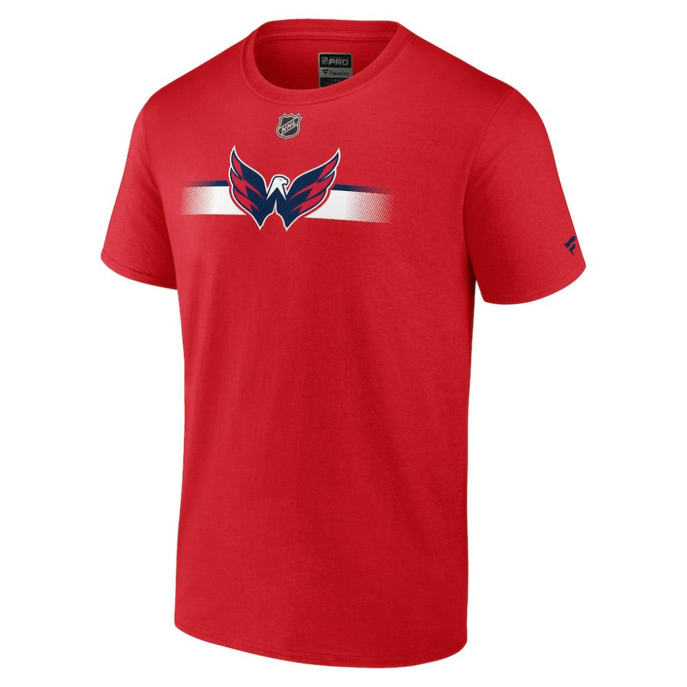 Washington Capitals Fanatics Authentic Pro Secondary T-Shirt - Red - NHL