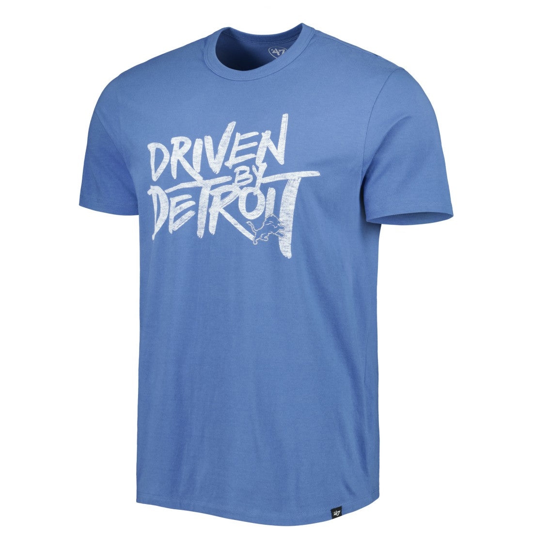 Detroit Lions '47 Driven by Detroit T-Shirt Blue | 47 brand