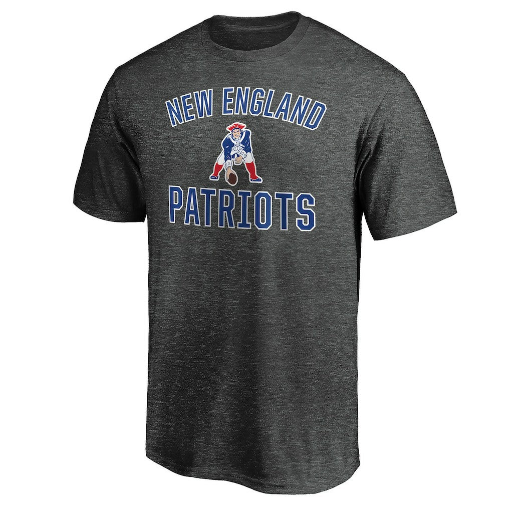 New England Patriots Victory Arch T-Shirt Heather Charcoal | Fanatics