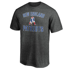 New England Patriots Victory Arch T-Shirt Heather Charcoal | Fanatics