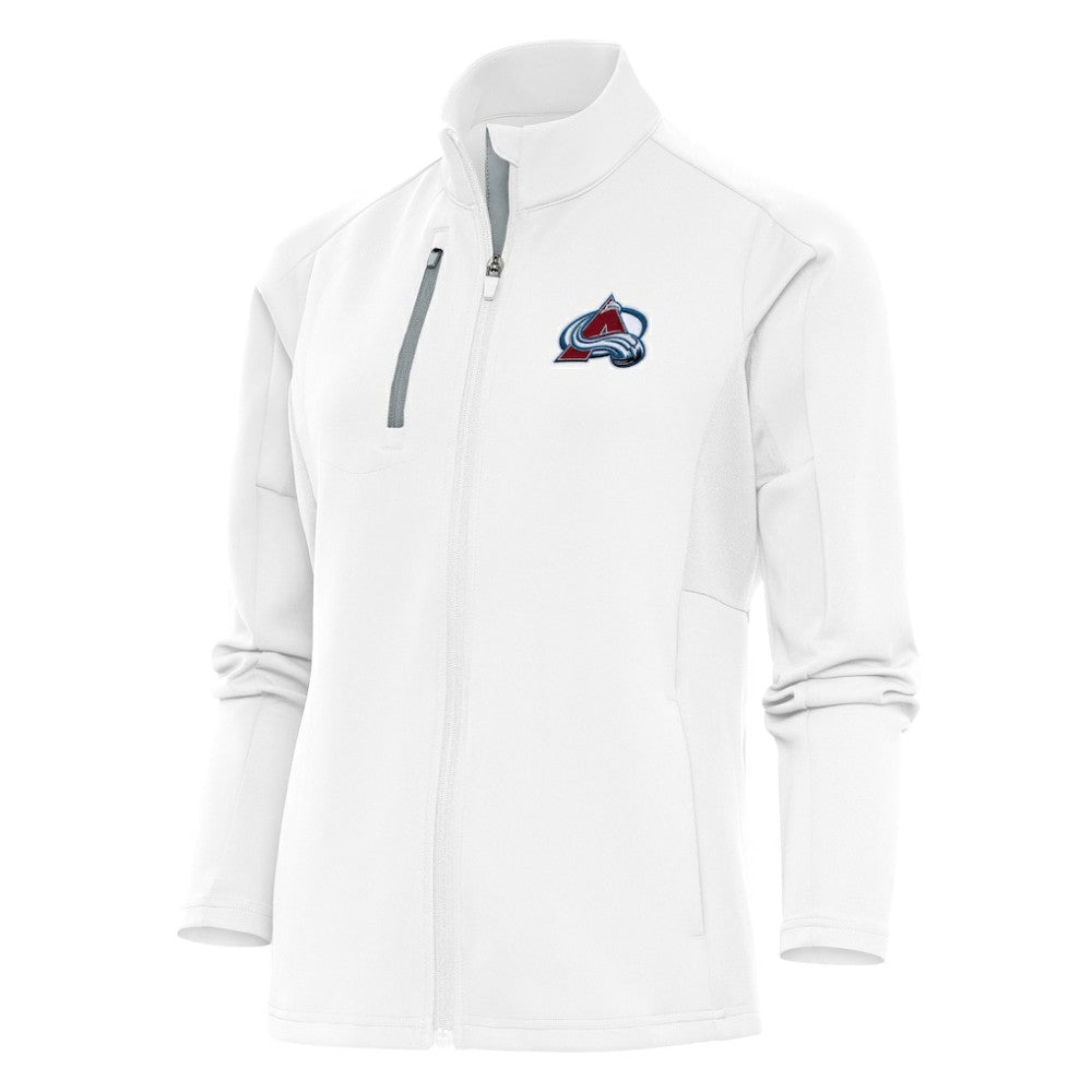 Colorado Avalanche Antigua Women's Team Logo Generation Full-Zip Jacket - White - NHL