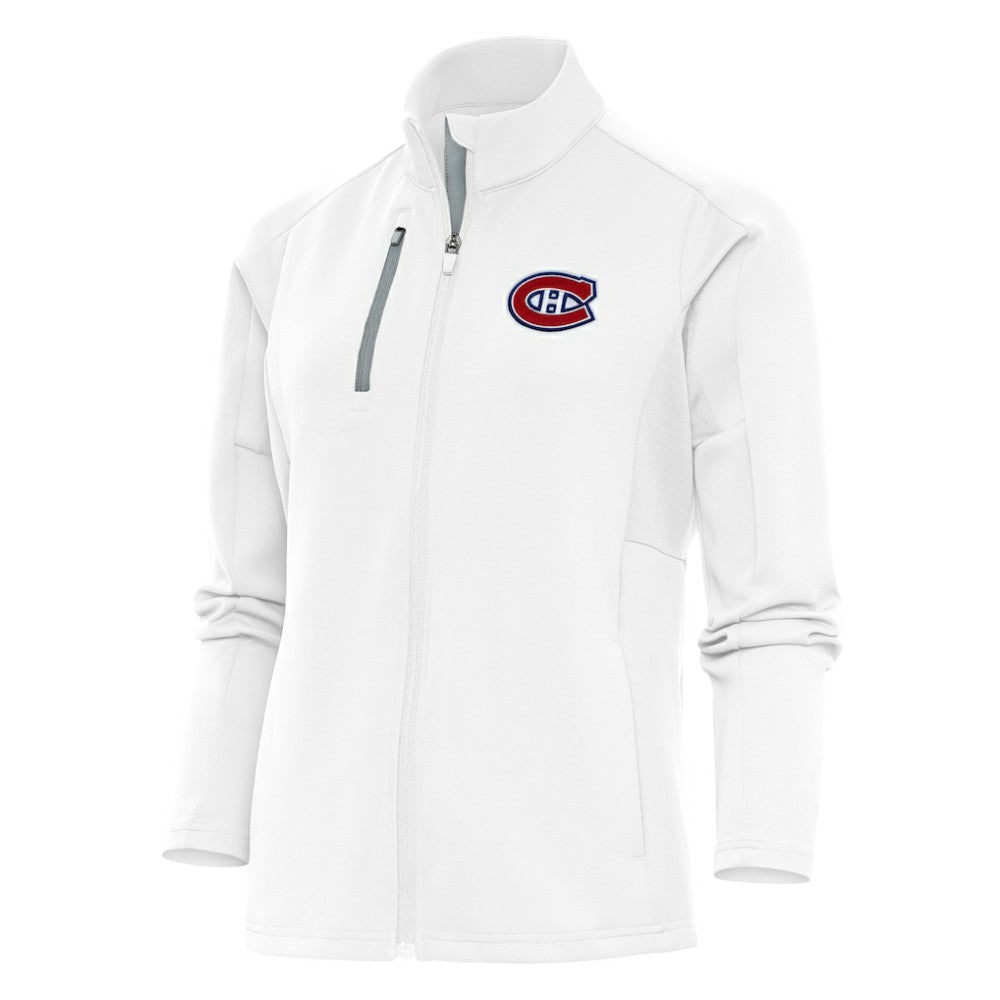 Montreal Canadiens Antigua Women's Team Logo Generation Full-Zip Jacket - White - NHL