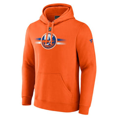 New York Islanders Fanatics Authentic Pro Secondary Pullover Hoodie - Orange - NHL