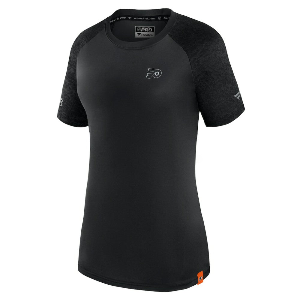 Philadelphia Flyers Fanatics Women's Authentic Pro Tech T-Shirt - Black - NHL