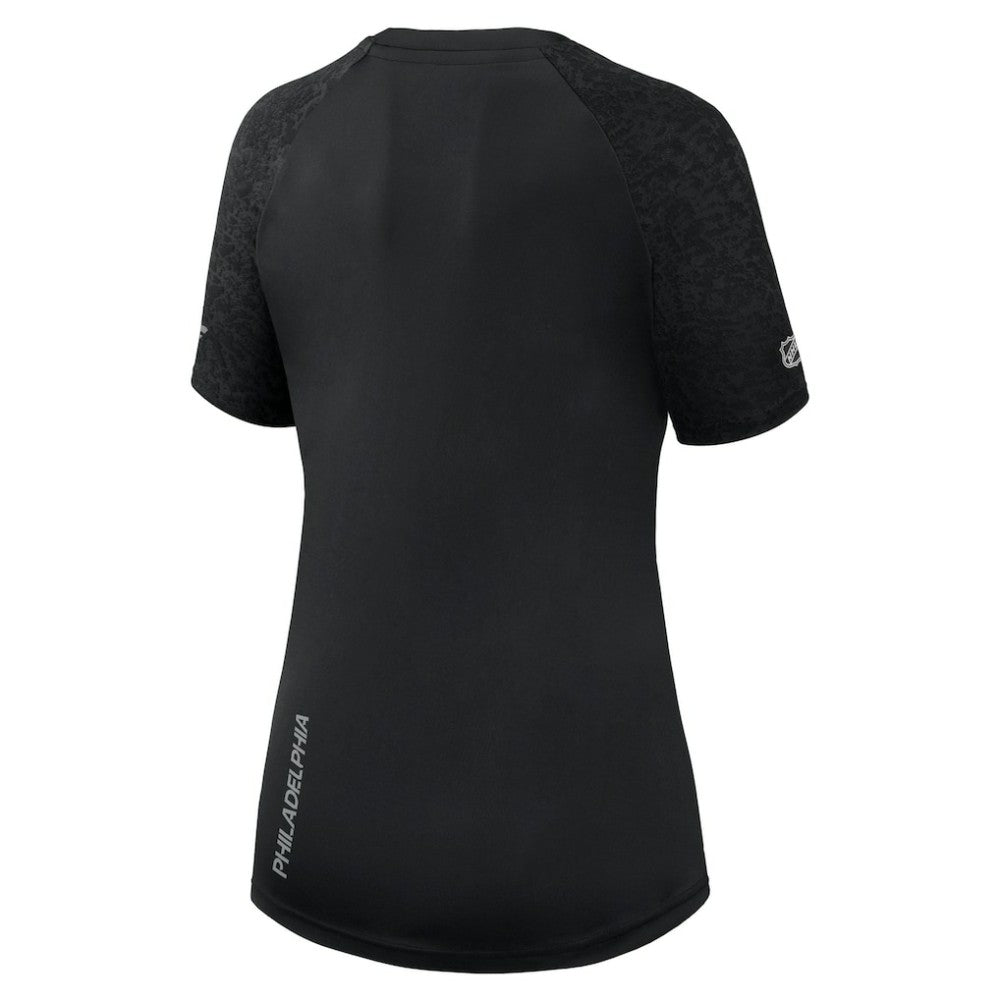 Philadelphia Flyers Fanatics Women's Authentic Pro Tech T-Shirt - Black - NHL