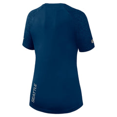 Seattle Kraken Fanatics Women's Authentic Pro Tech T-Shirt - Deep Sea Blue - NHL