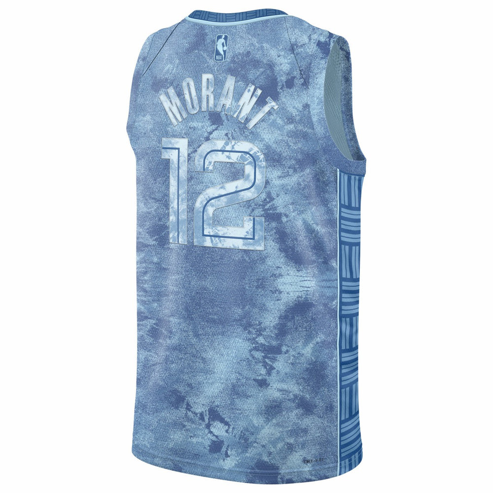Ja Morant Memphis Grizzlies Jordan Brand Select Series Swingman Jersey Light Blue - NBA