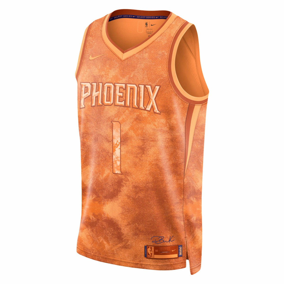 Devin Booker Phoenix Suns Unisex Select Series Swingman Jersey Orange - NBA