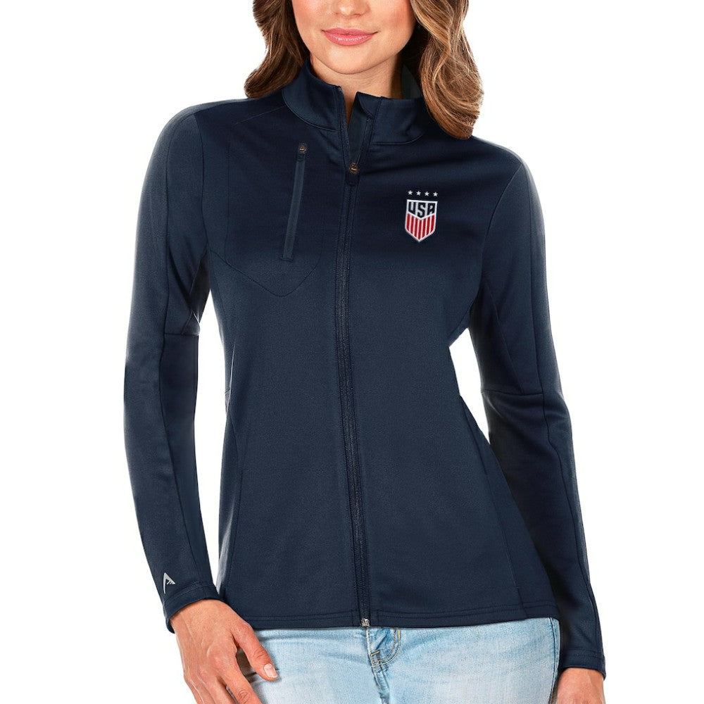 USWNT Antigua Women's Generation Full-Zip Jacket Navy - FIFA World CUP