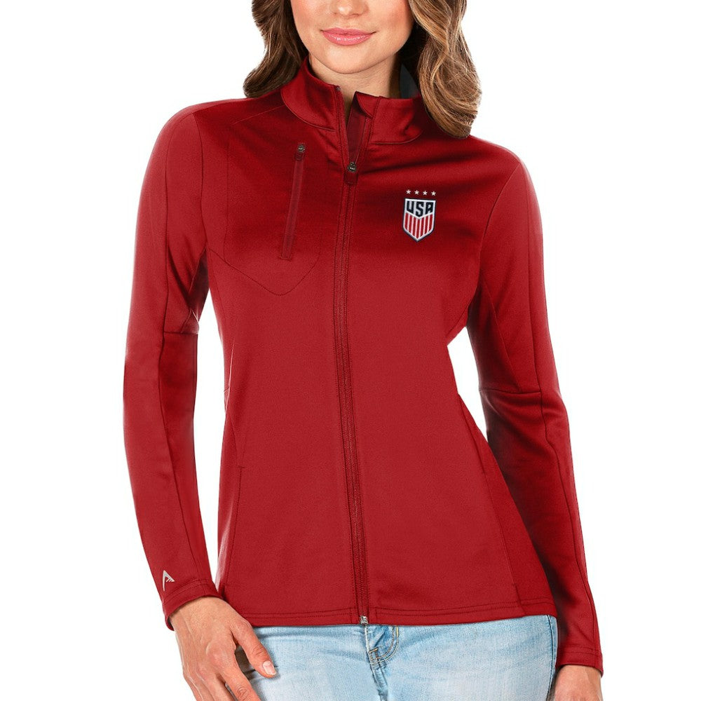 USWNT Antigua Women's Generation Full-Zip Jacket Red - FIFA World CUP