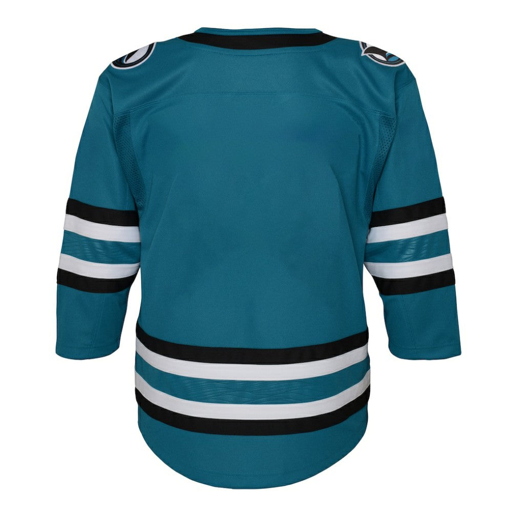 San Jose Sharks Youth Premier Jersey - Teal - NHL