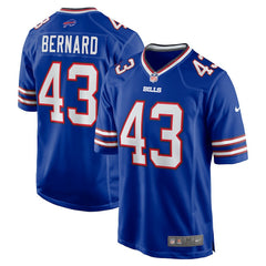 Terrel Bernard Buffalo Bills Game Player Jersey Royal | Nike for Sale
