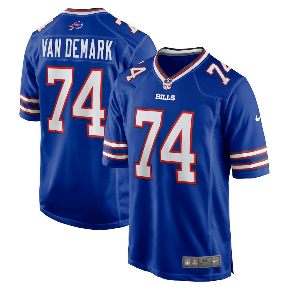 Ryan Van Demark Buffalo Bills Game Player Jersey Royal | Nike for Sale