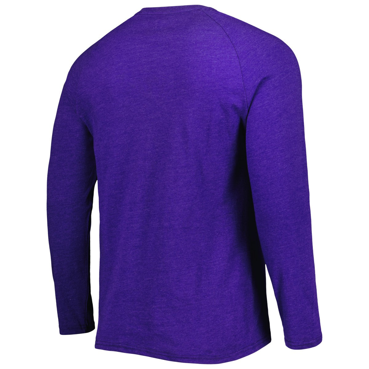 Phoenix Suns Concepts Sport Left Chest Henley Raglan Long Sleeve Top Heathered Purple - NBA