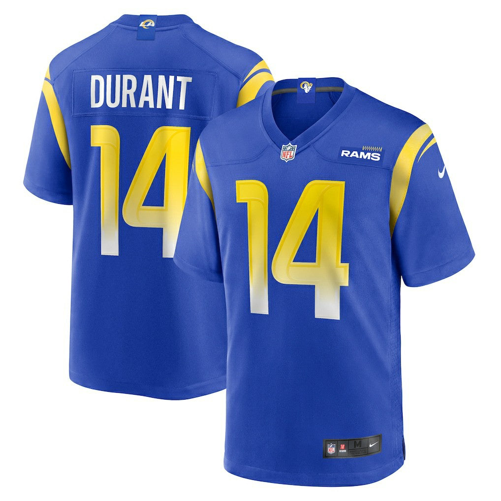 Cobie Durant Los Angeles Rams Game Player Jersey Royal | Nike for Sale