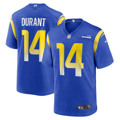 Cobie Durant Los Angeles Rams Game Player Jersey Royal | Nike for Sale