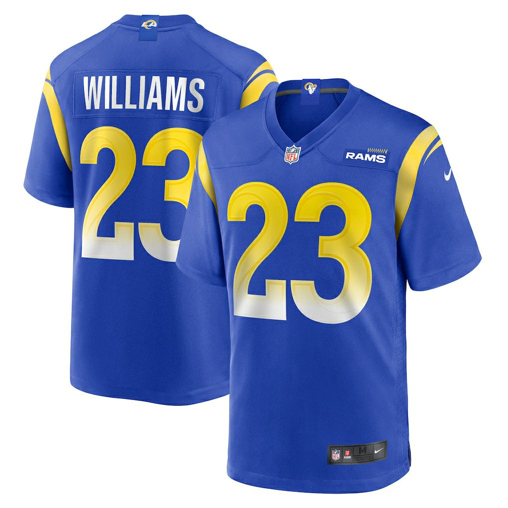 Kyren Williams Los Angeles Rams Game Player Jersey Royal | Nike for Sale