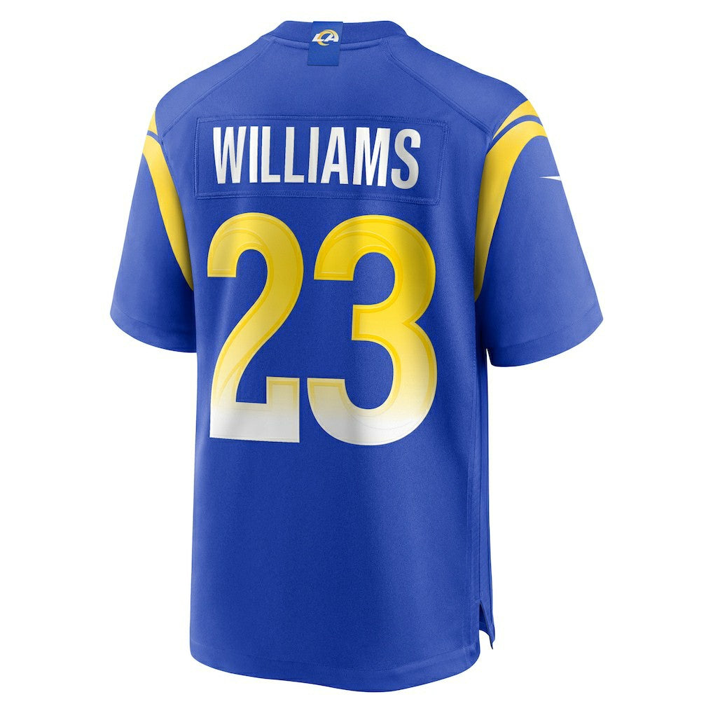 Kyren Williams Los Angeles Rams Game Player Jersey Royal | Nike for Sale