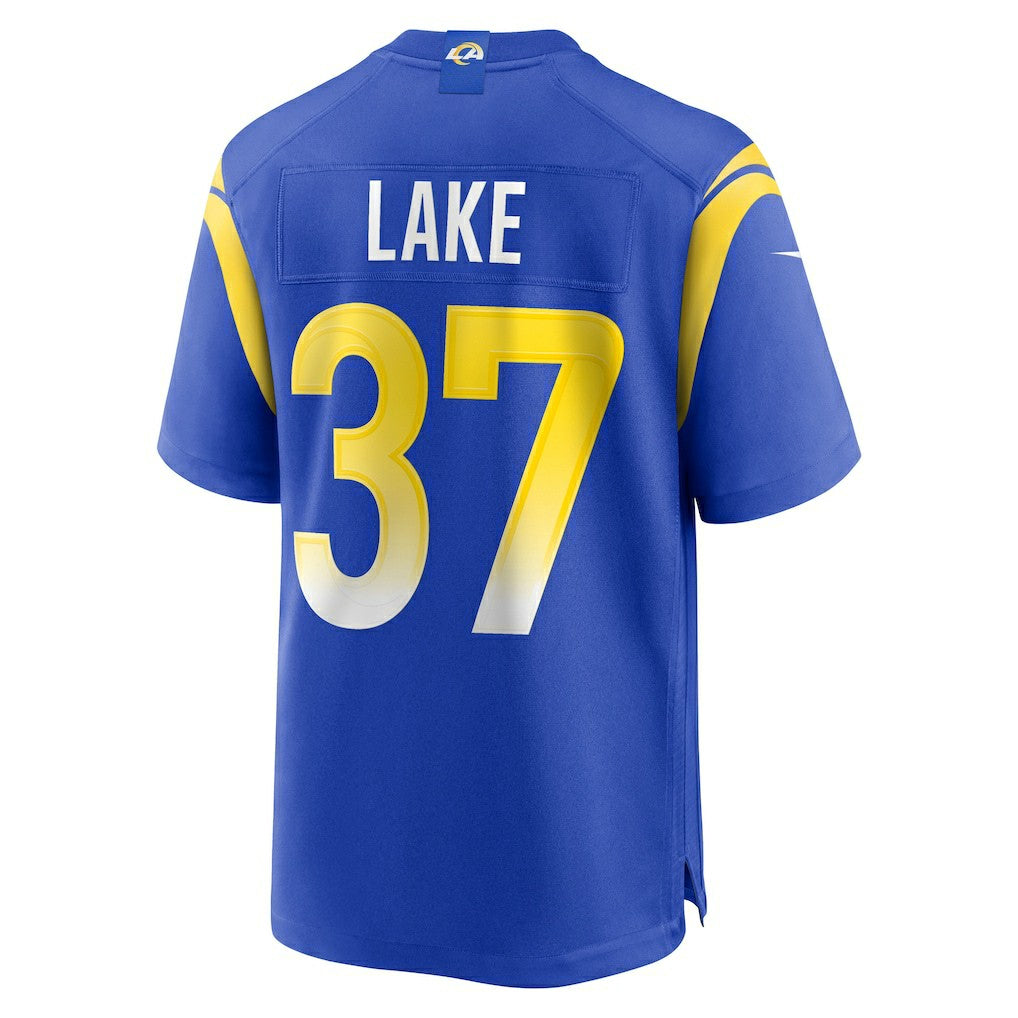 Quentin Lake Los Angeles Rams Game Player Jersey Royal | Nike for Sale