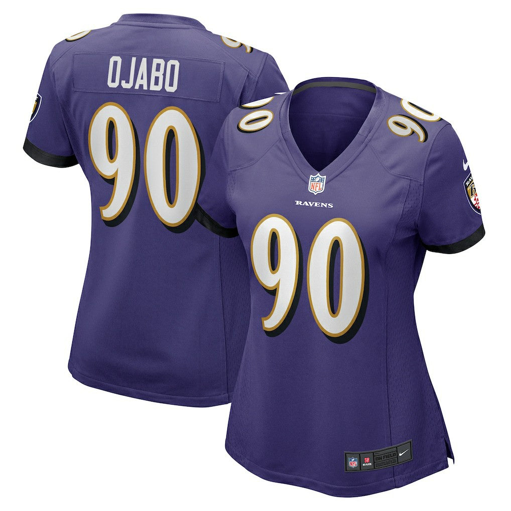 David Ojabo Baltimore Ravens Women's Game Player Jersey Purple | Nike for Sale