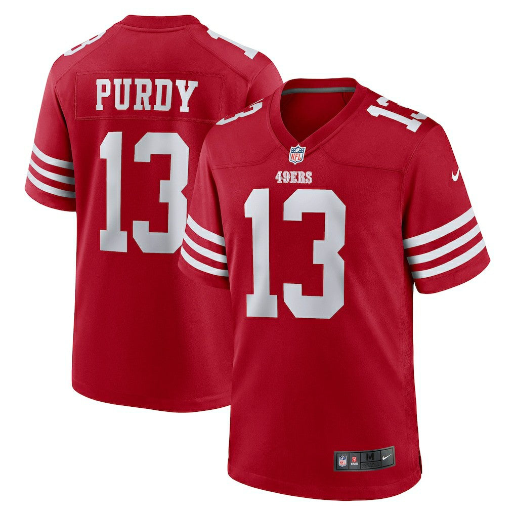 Brock Purdy San Francisco 49ers Game Player Jersey Scarlet | Nike for Sale