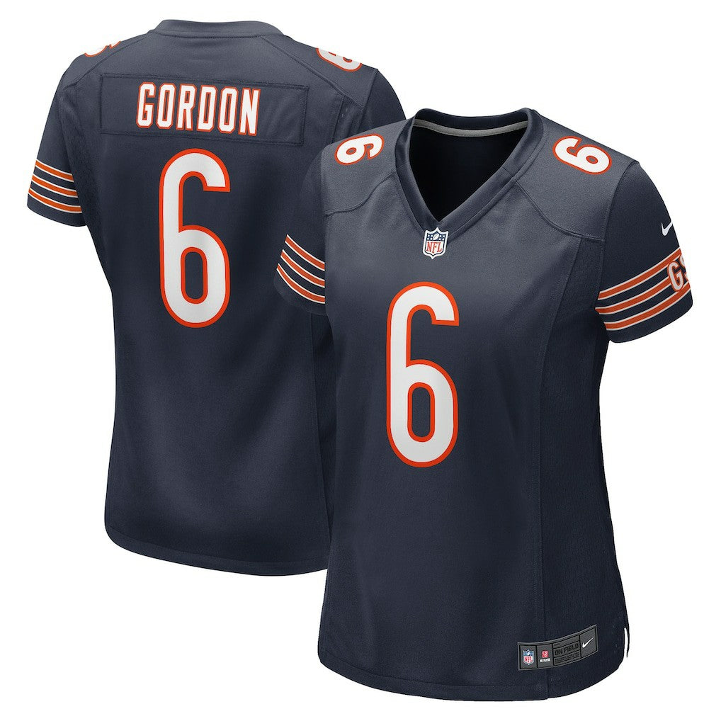 Kyler Gordon Chicago Bears Women's Game Player Jersey Navy | Nike for Sale