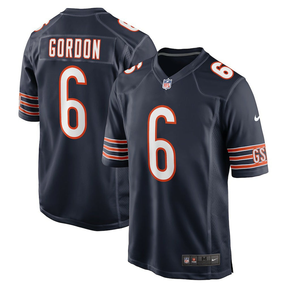 Kyler Gordon Chicago Bears Game Player Jersey Navy | Nike for Sale