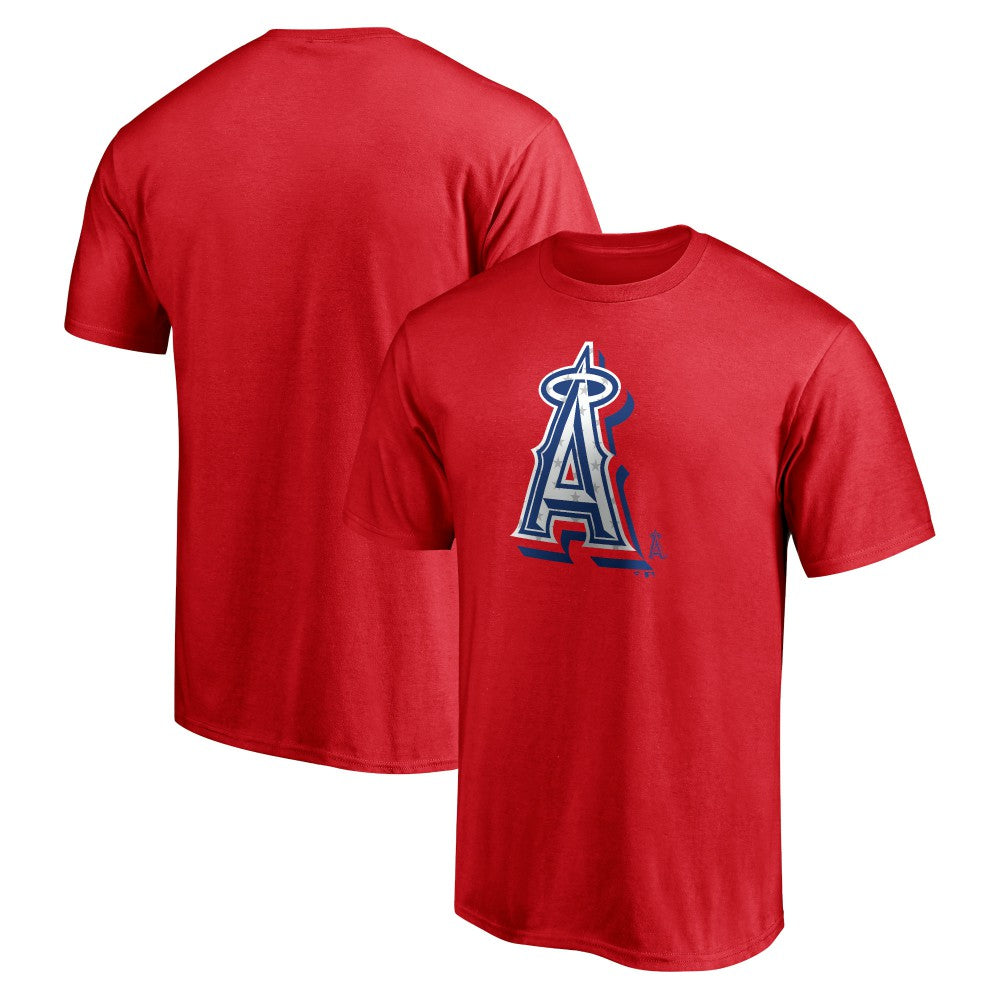 Los Angeles Angels Red White and Team T-Shirt - MLB