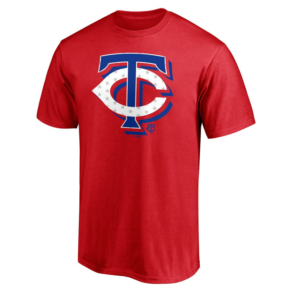 Minnesota Twins Red White and Team T-Shirt - MLB