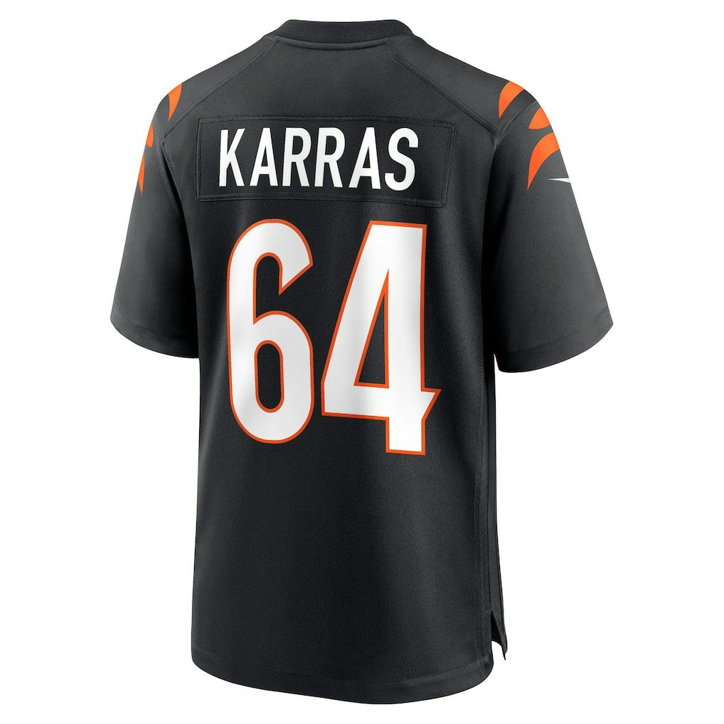 Ted Karras Cincinnati Bengals Game Player Jersey Black | Nike for Sale
